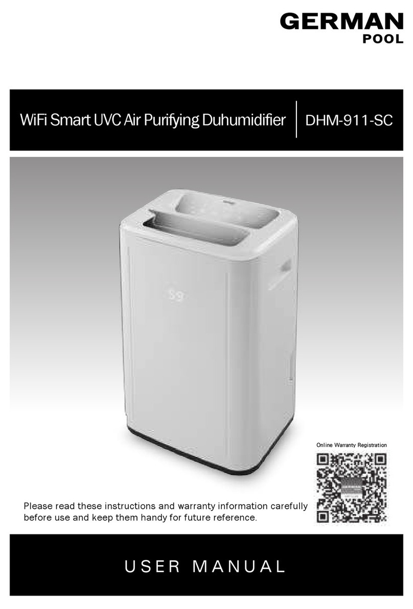 German pool DHM-911-SC user manual
