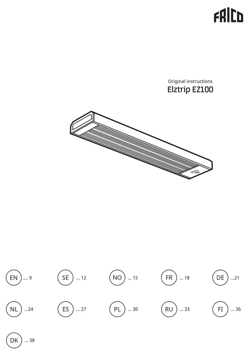 Frico Elztrip EZ100 User manual