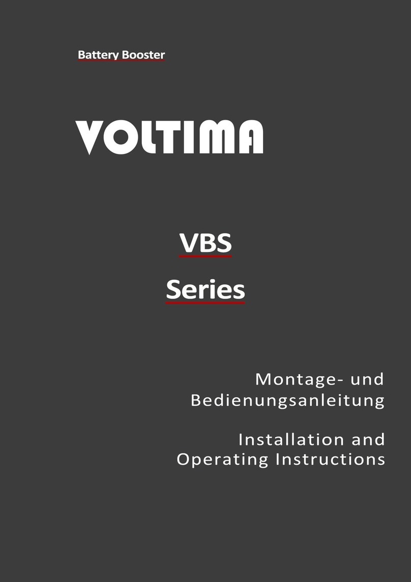 VOLTIMA VBS Series User manual