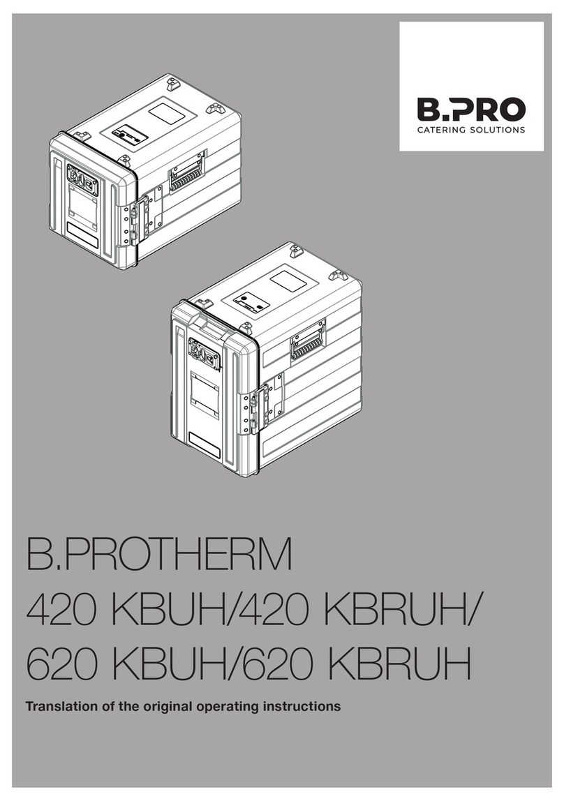 B.Pro B.PROTHERM 420 KBUH Translation of the original operating instructions B.Pro B.PROTHERM 420 KBUH Translation of the original operating instructions