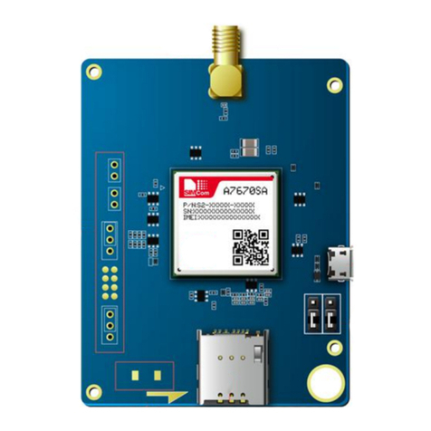 Sunsea AIoT SIMCom A7670SA-TEKIT User manual