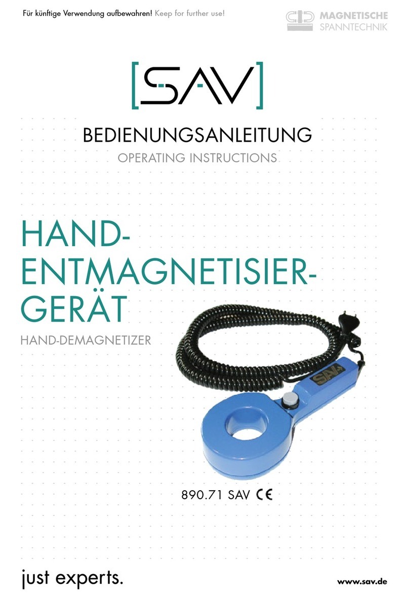 Sav BAL 890.71 operating instructions