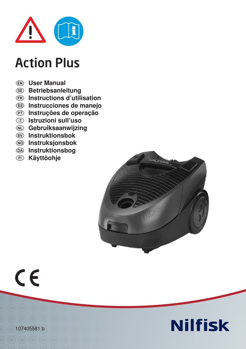 Nilfisk-Advance Action Plus User manual
