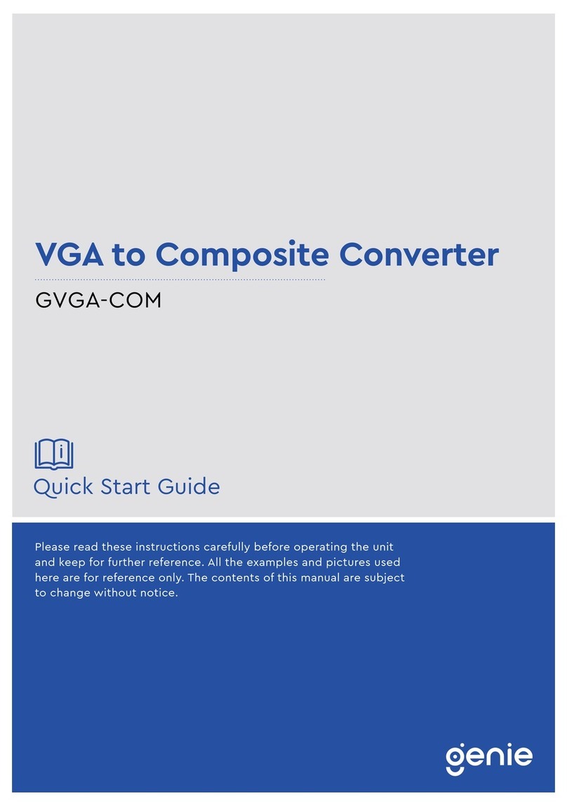 Genie GVGA-COM User manual