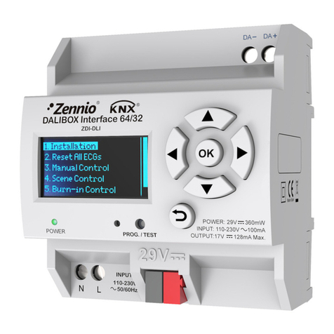 Zennio ZDI-DLI User manual