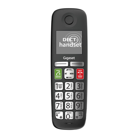 Gigaset easy E295 H User manual