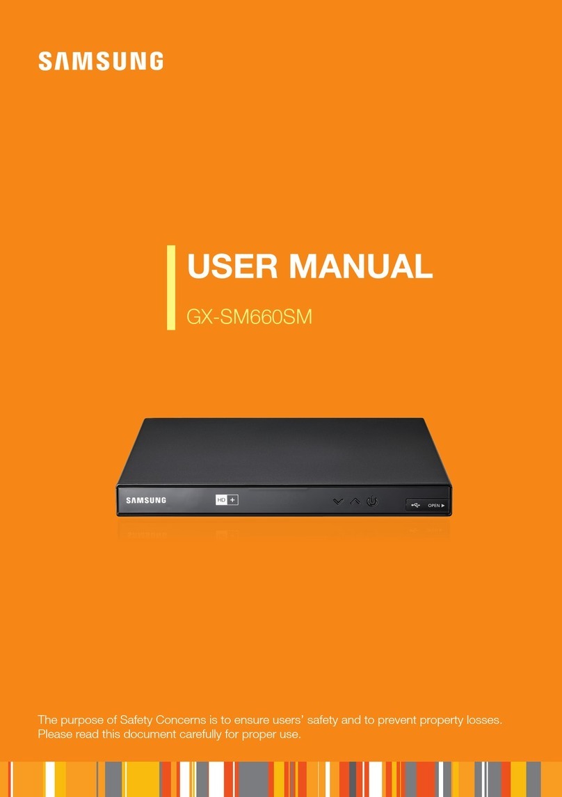 Samsung GX-SM660SM user manual