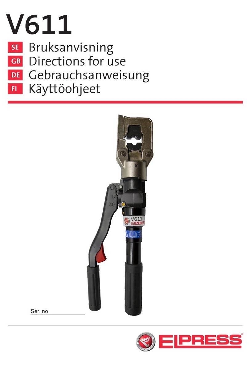 Elpress V611 Directions for use