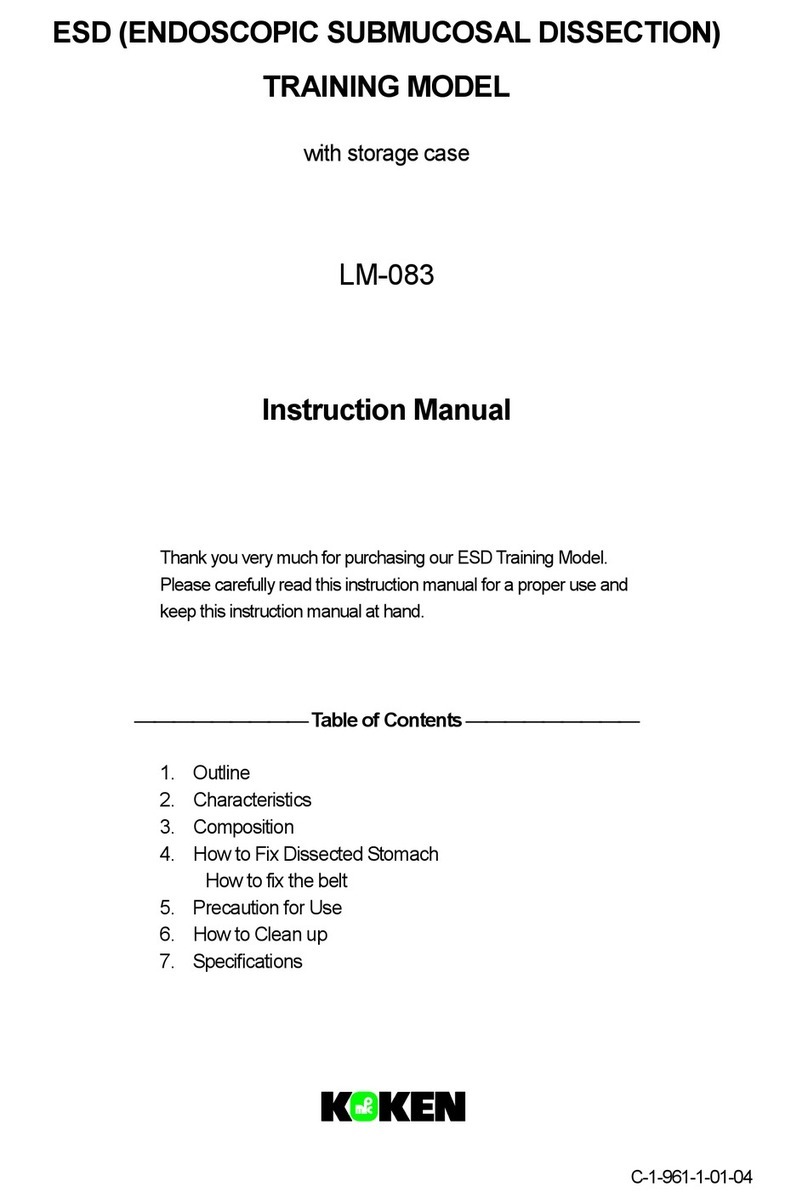 KOKEN LM-083 instruction manual KOKEN LM-083 instruction manual