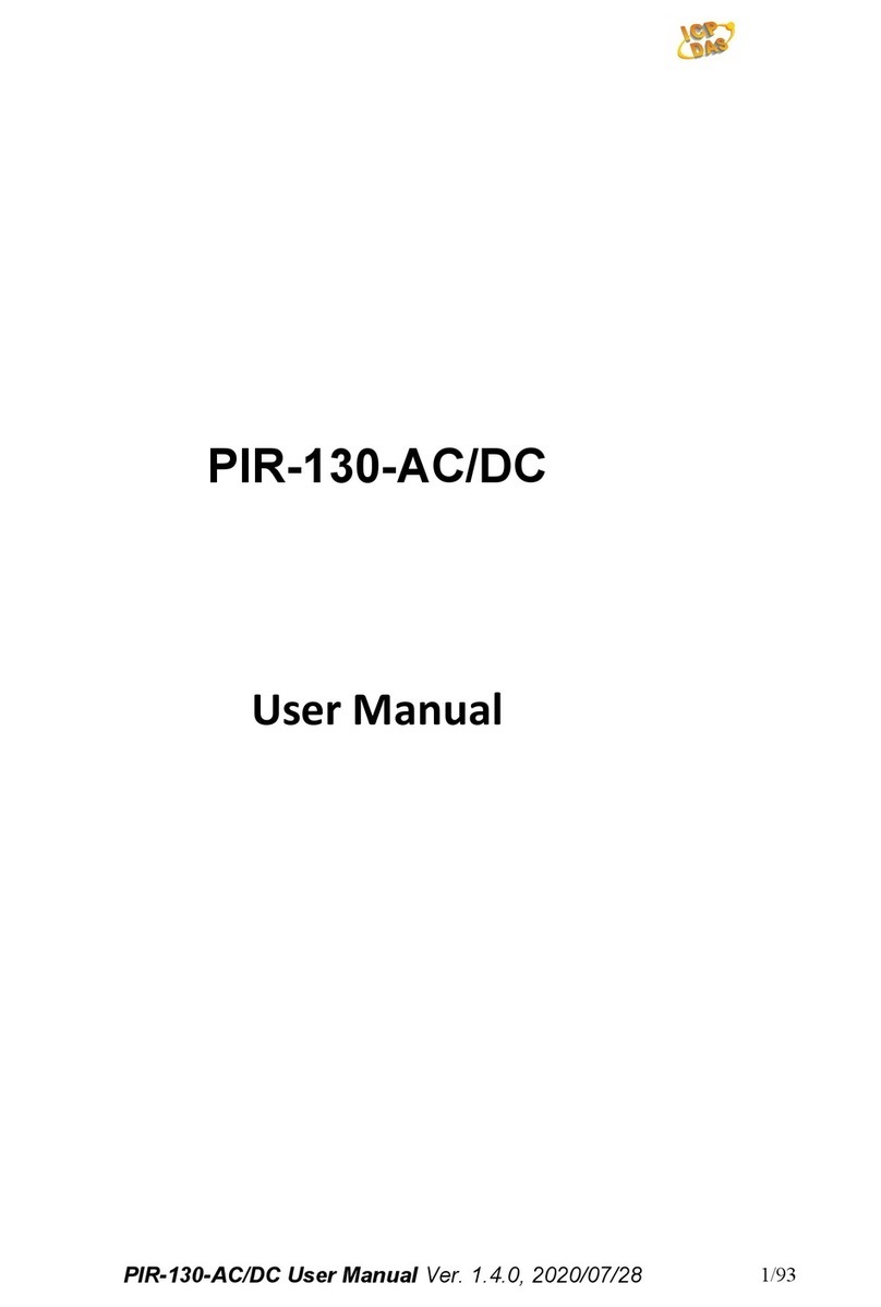ICP DAS USA PIR-130-AC user manual