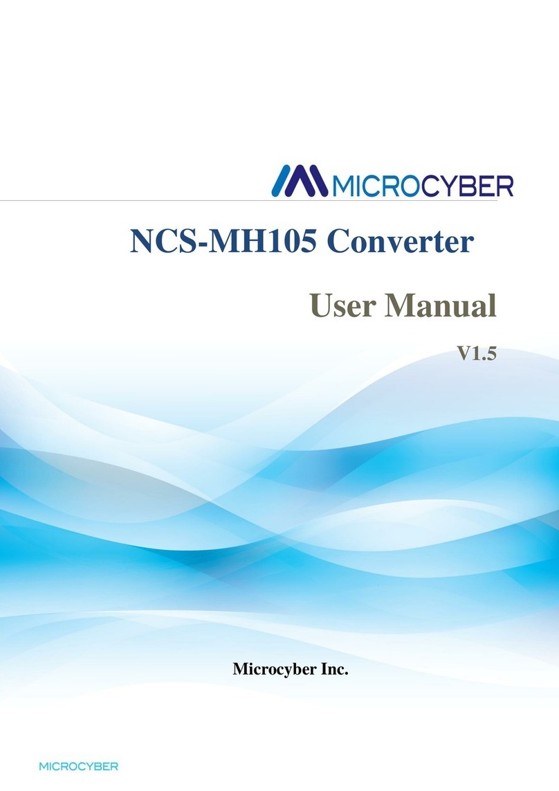 Microcyber NCS-MH105 User manual
