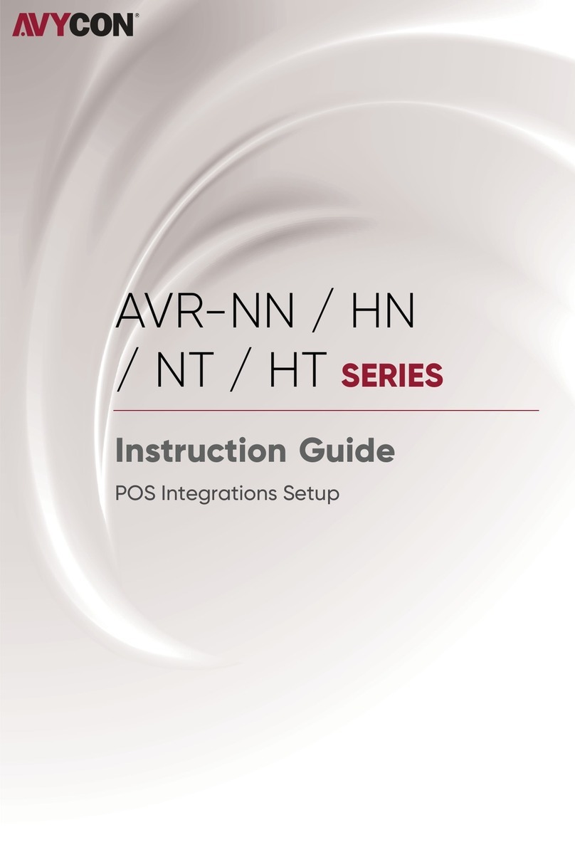 AVYCON AVR-NN Series Instruction guide