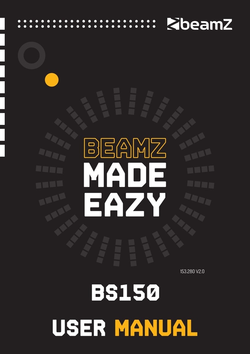 Beamz BS150 User manual