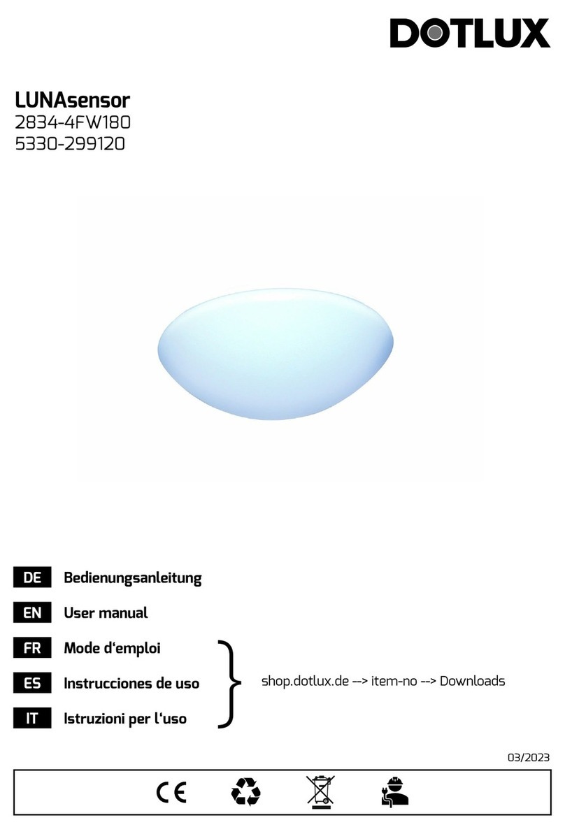 DOTLUX LUNAsensor user manual