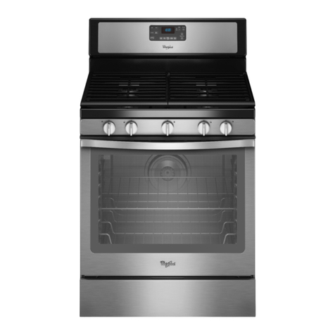 Whirlpool WFG540H0ES User manual
