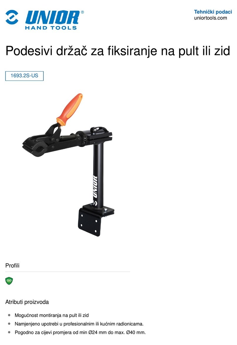 Unior 1693.2S-US User manual