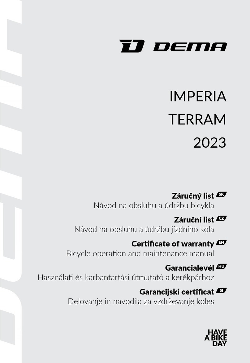 DEMA IMPERIA Operation and maintenance manual