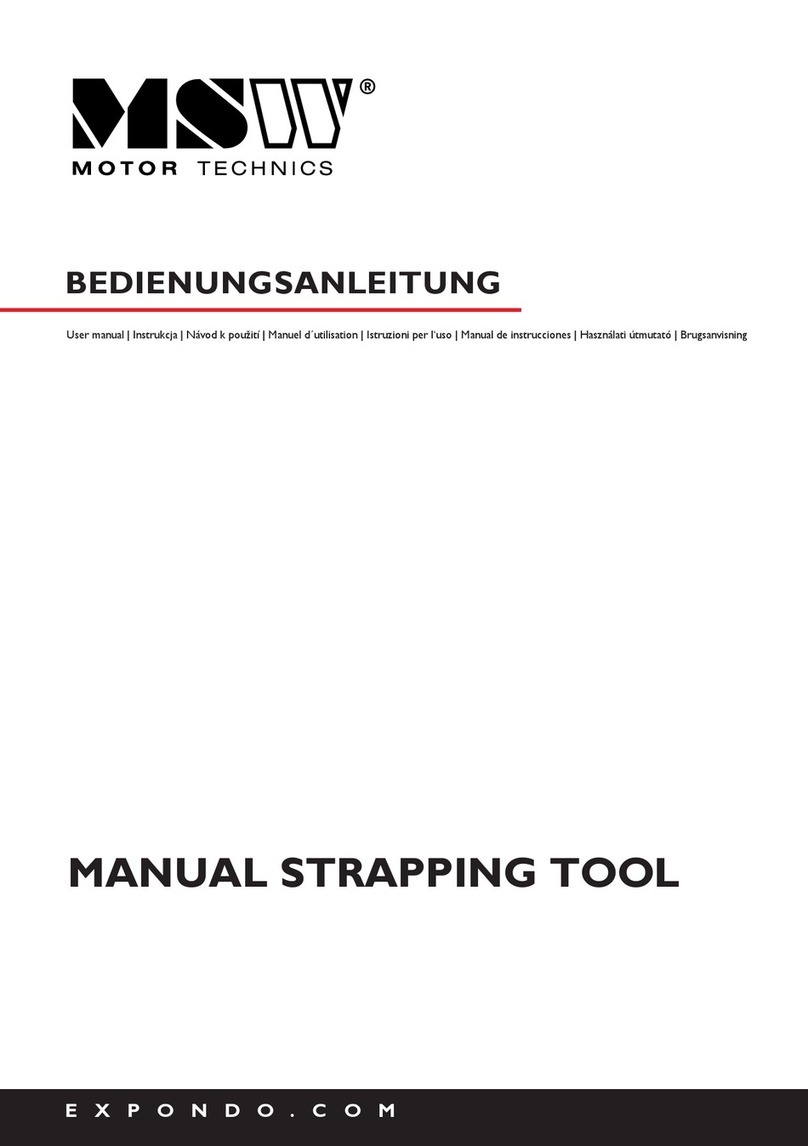 MSW Motor Technics MSW-MST25 user manual