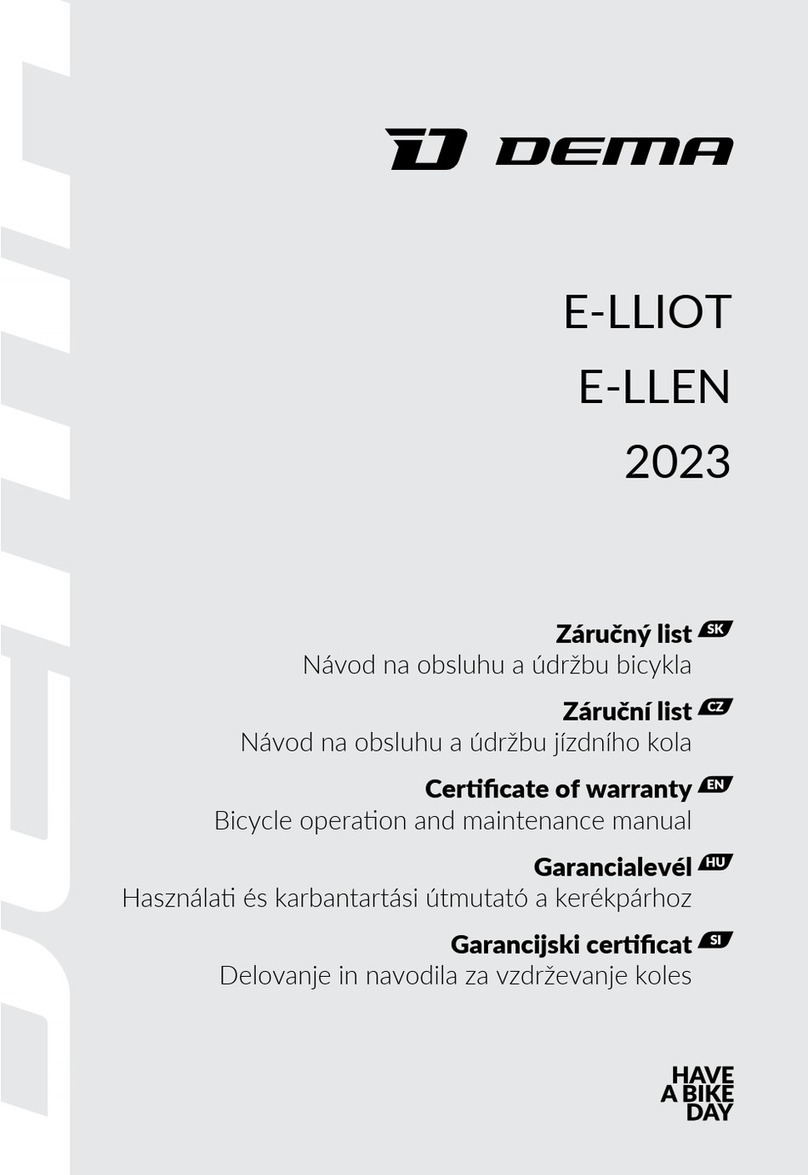 DEMA E-LLIOT Operation and maintenance manual