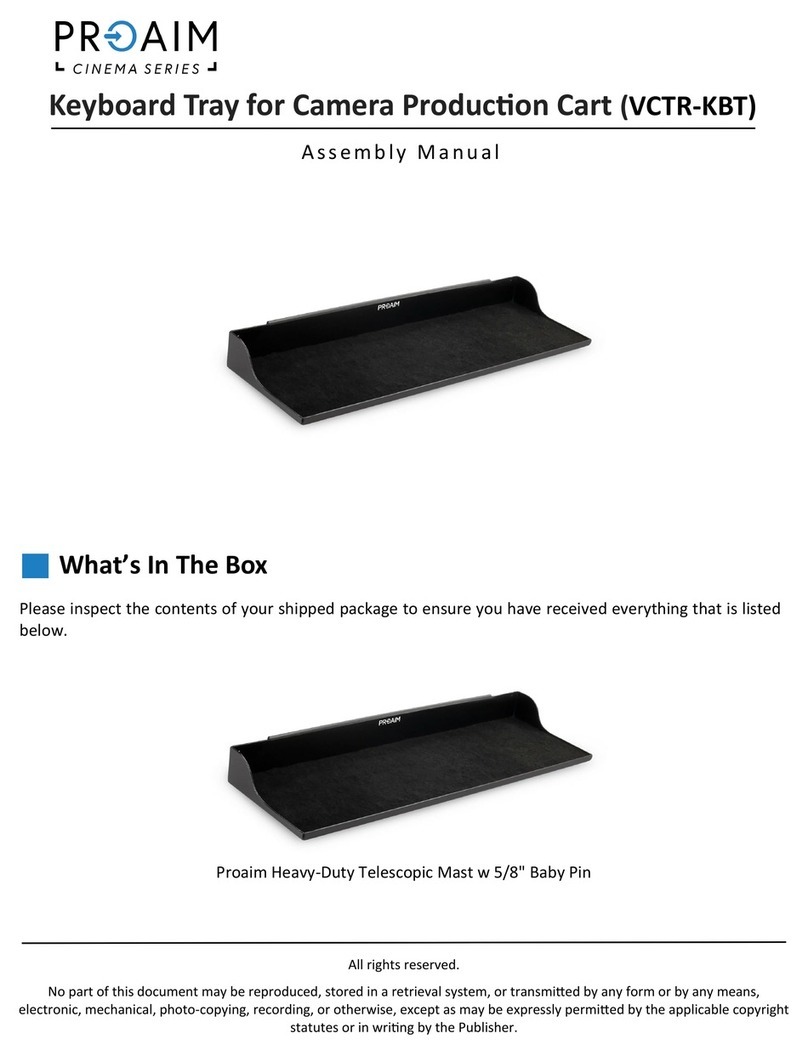 PROAIM CINEMA Series Assembly manual