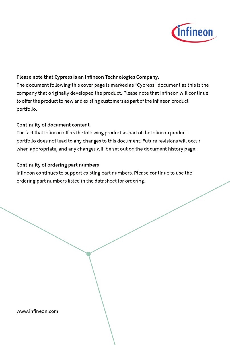 Infineon Technologies CYTVII-B-E-BB User manual