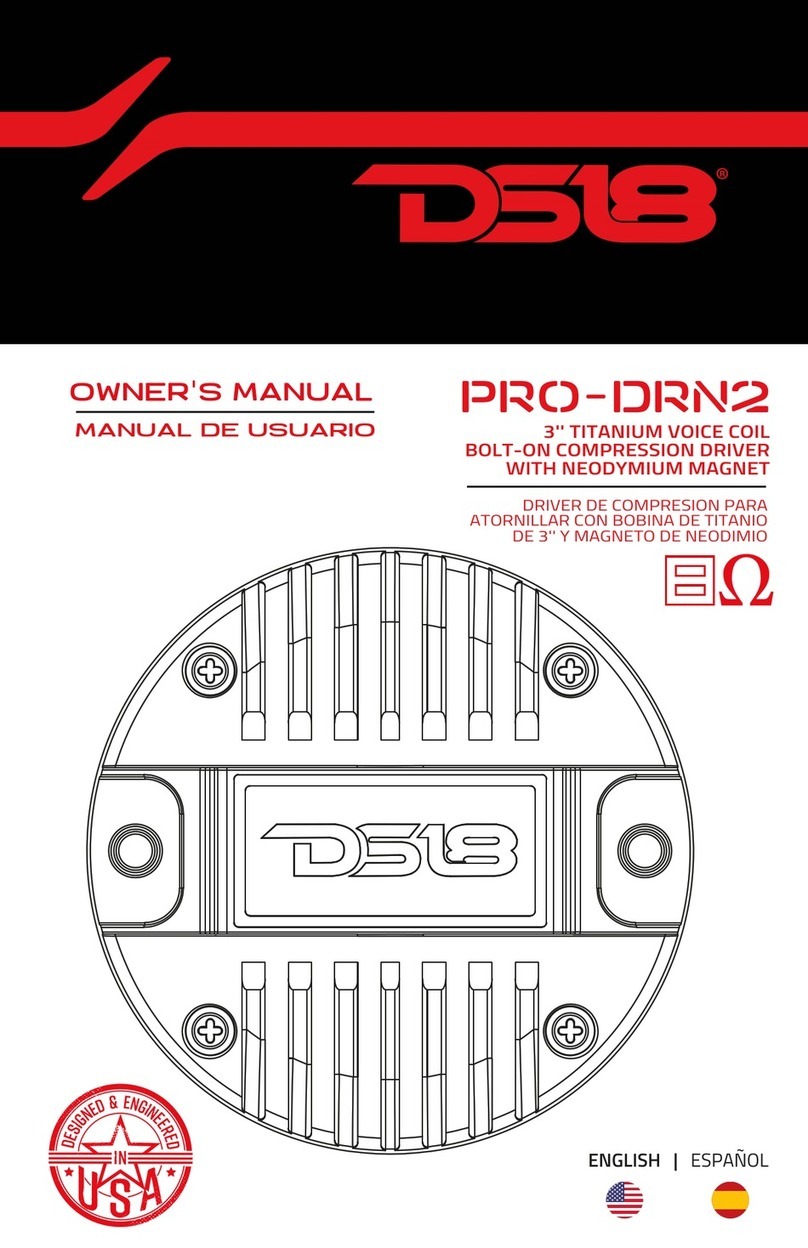 DS18 PRO-DRN2 User manual