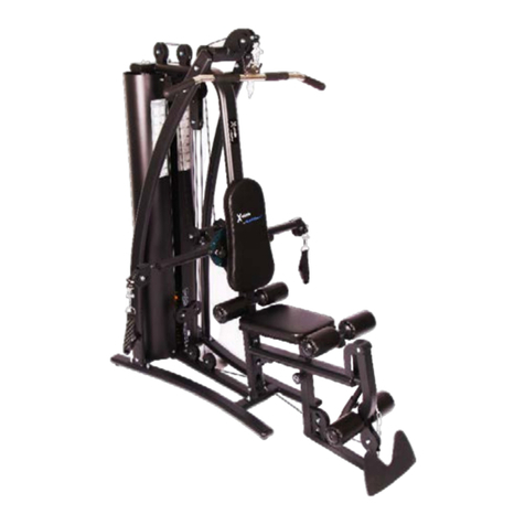 Progression Fitness X-plode PFX-1000 owner's manual