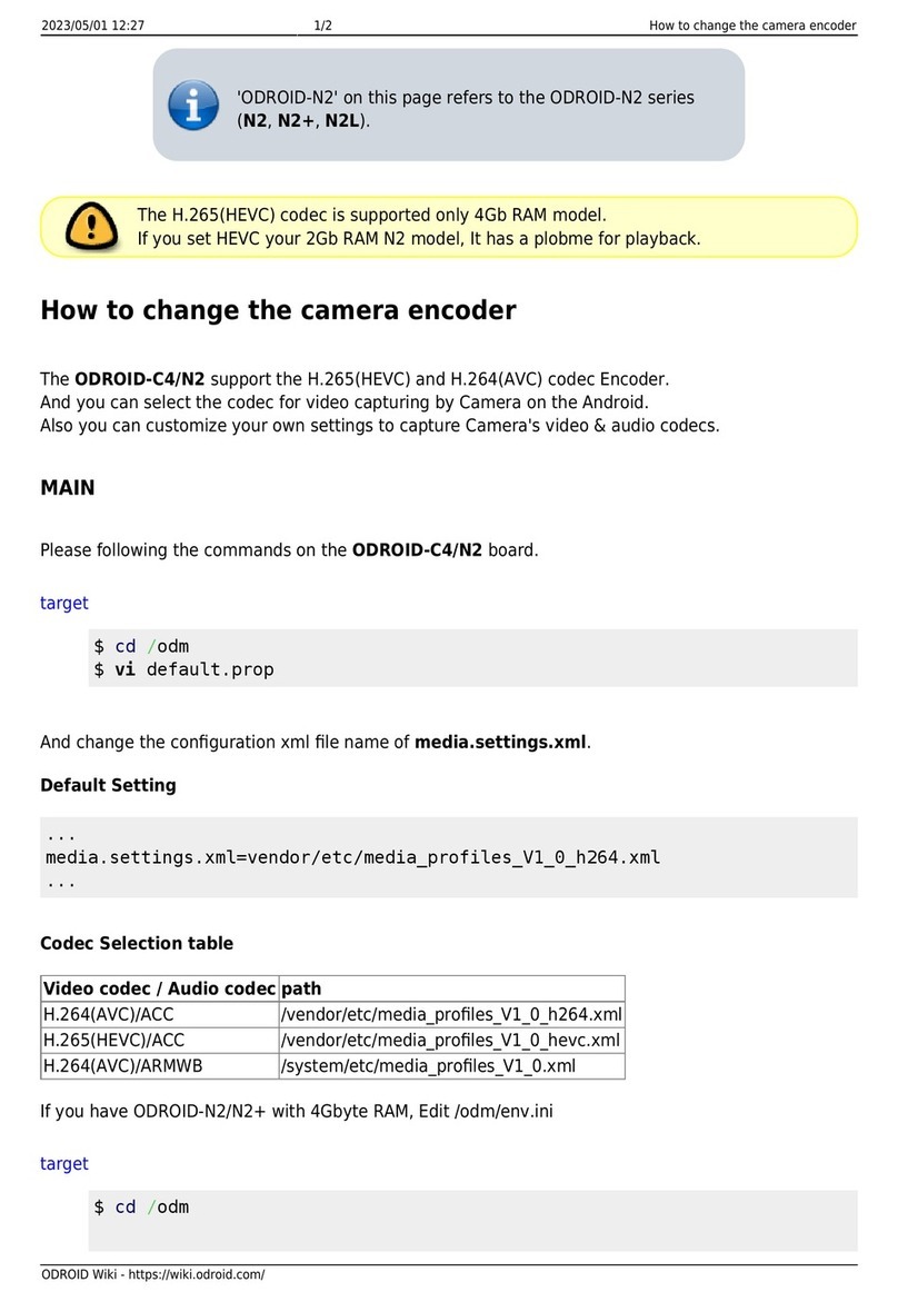 ODROID N2 Series User manual
