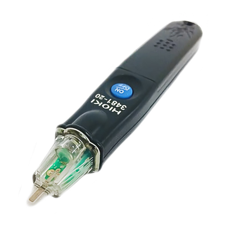 Hioki 3481-20 User manual