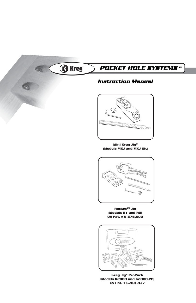 Kreg Mini MKJ instruction manual