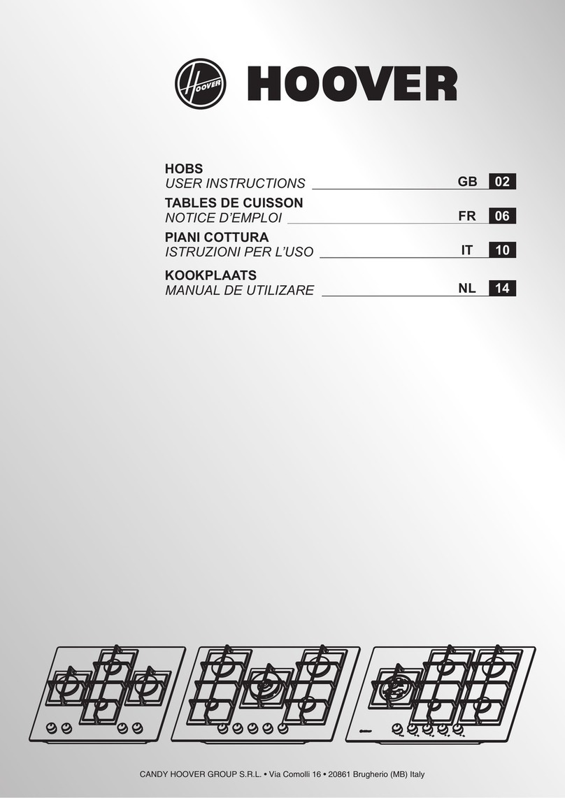 Hoover H-HOB 500 User manual