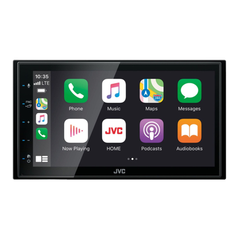 JVC KW-M56BT User manual
