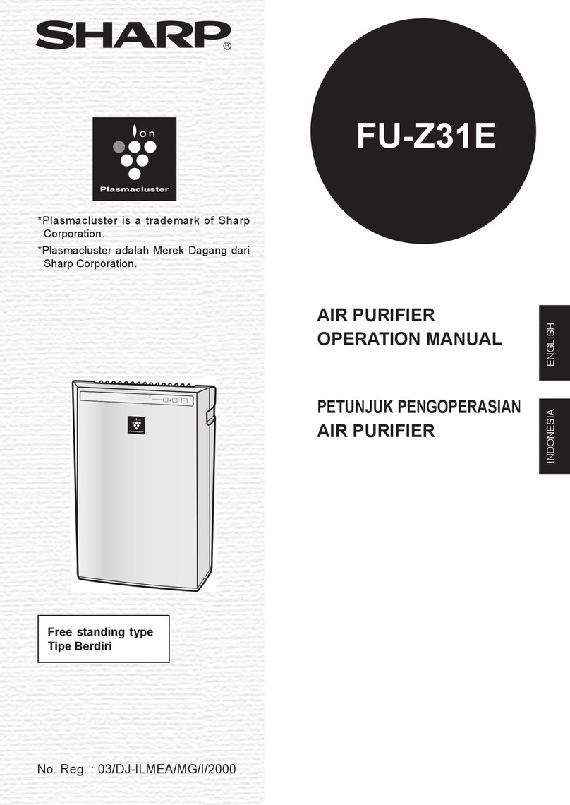 Sharp FU-Z31E Operation manual