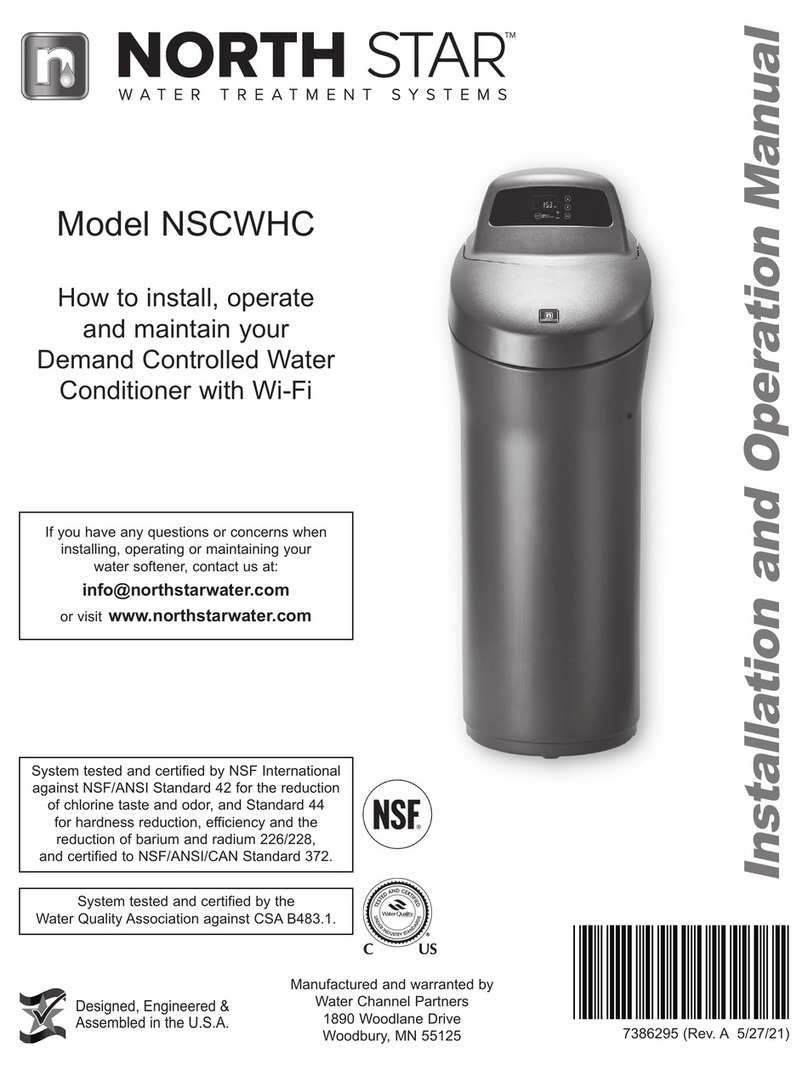 North Star NSCWHC1 Installation and operation manual
