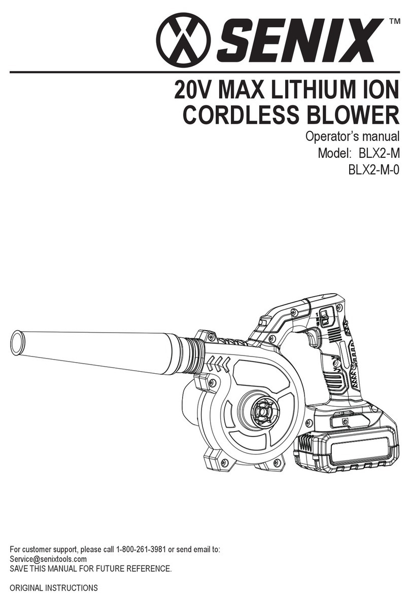 Senix BLX2-M User manual