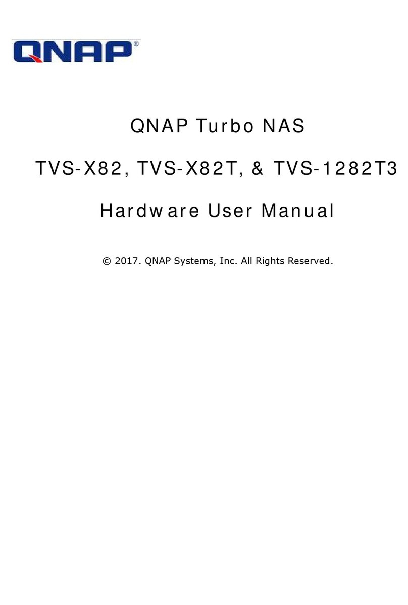 QNAP TVS 82 Seris Instructions for use