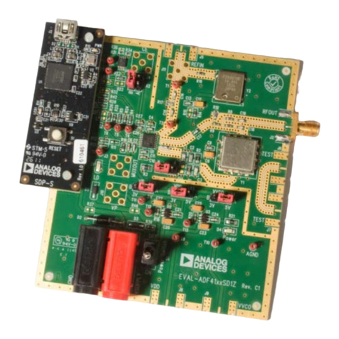 Analog Devices EV-ADF4156SD1Z User manual