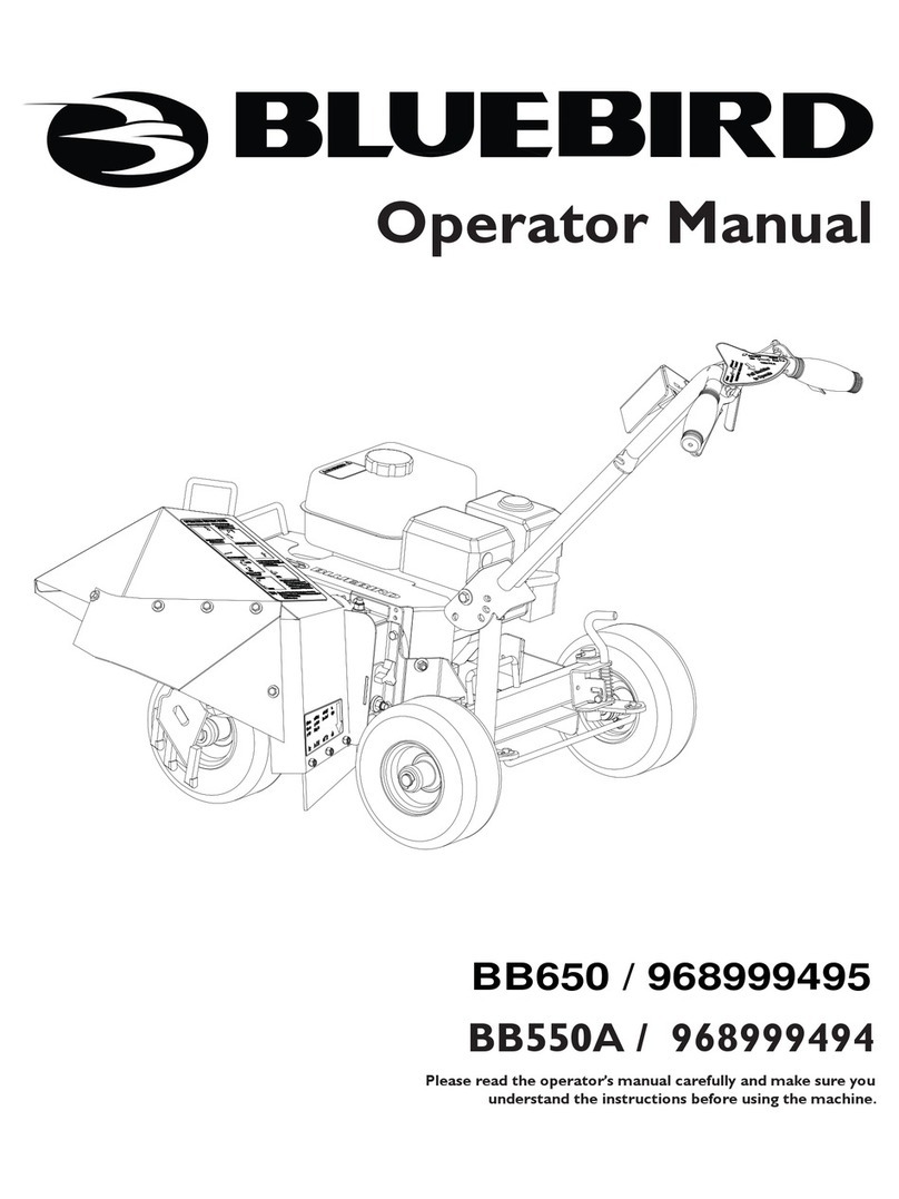 Bluebird BB650 Operator's manual