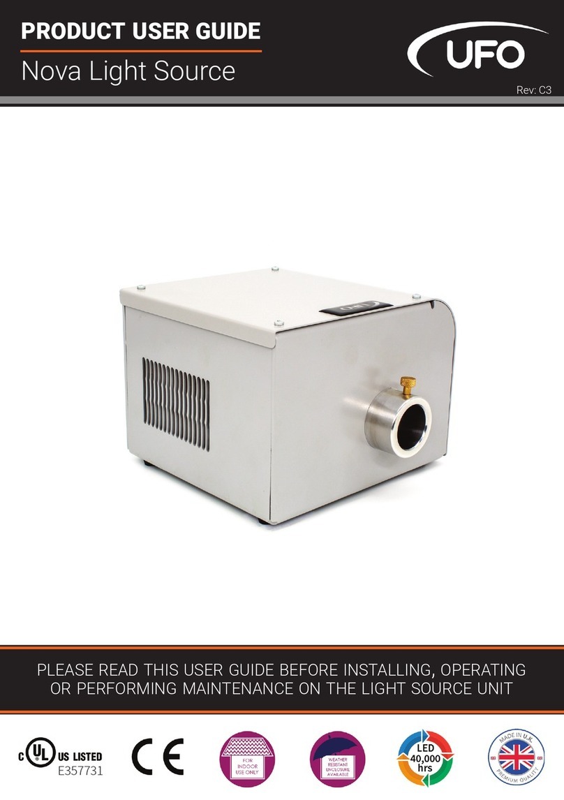 UFO Nova Light Source Product user guide