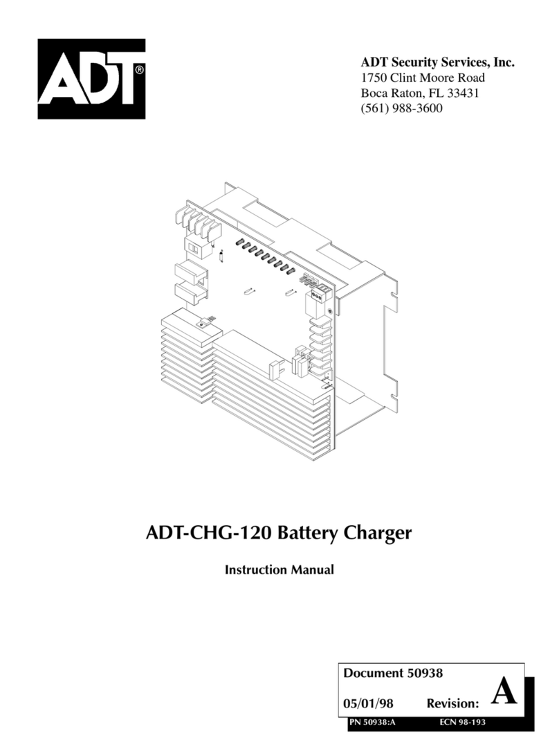 ADT ADT-CHG-120 instruction manual