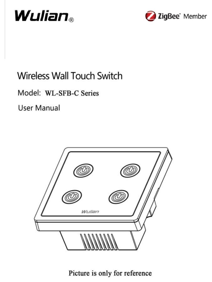 Wulian WL-SFB-C Series user manual