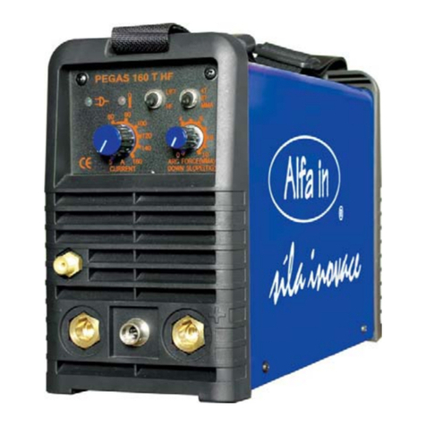 Alfain PEGAS 160 T PULSE HF User manual Alfain PEGAS 160 T PULSE HF User manual