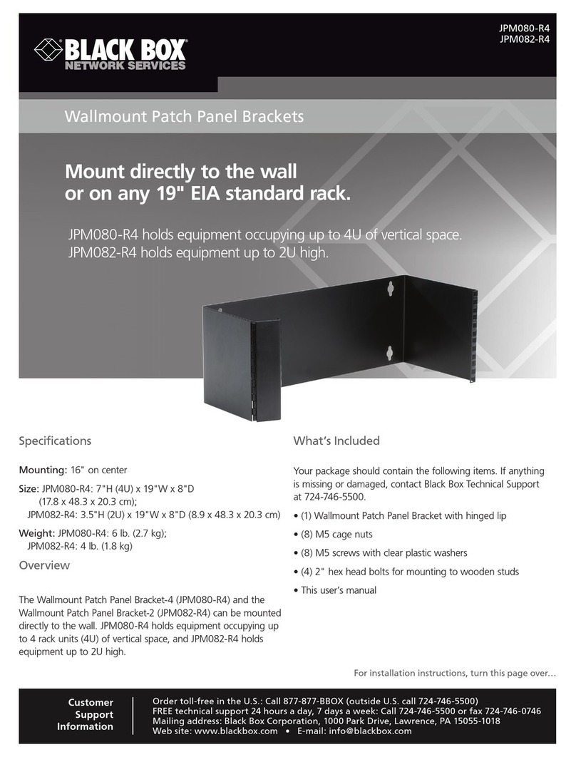 Black Box JPM080-R4 Installation