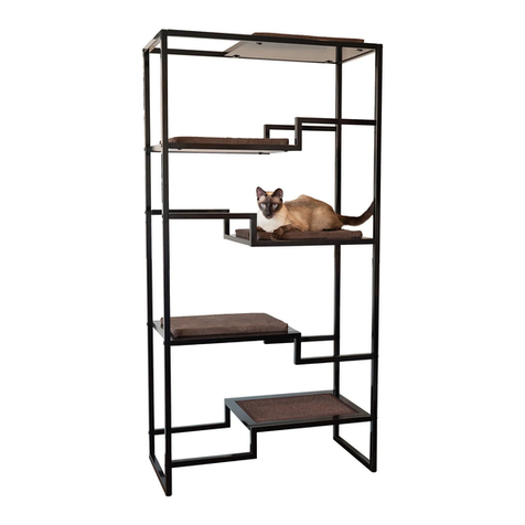 Refined Feline Metropolitan Cat Condo Assembly instructions
