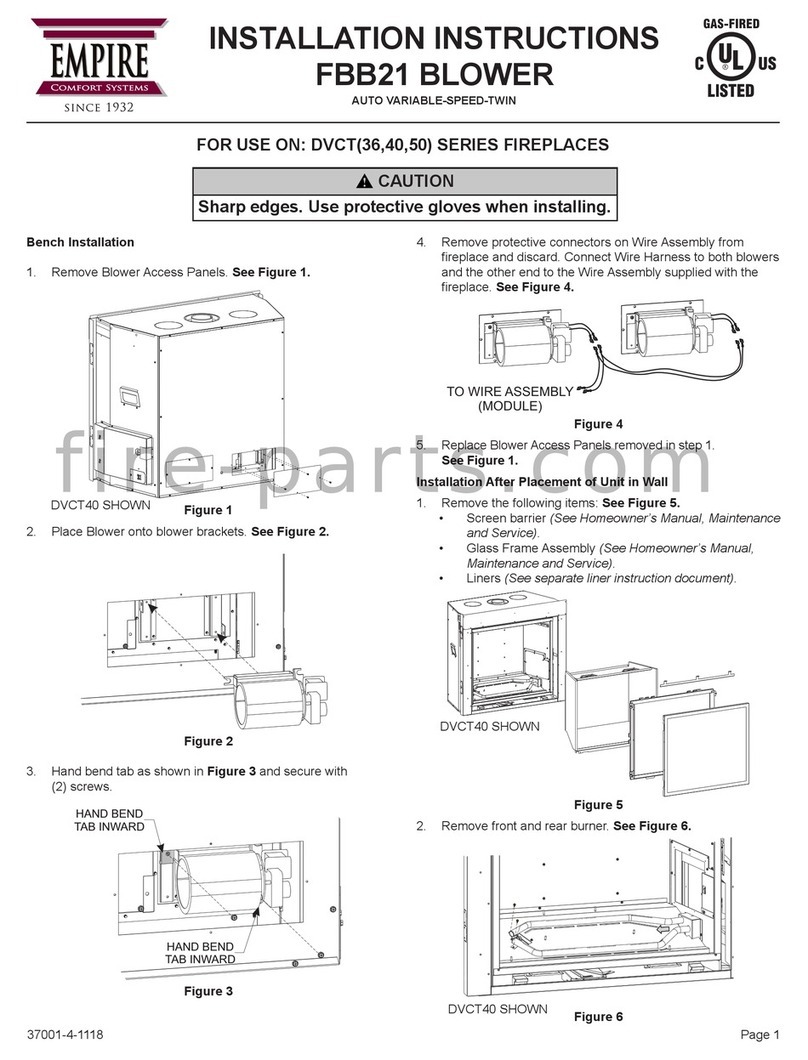 Empire Comfort Systems FBB21 installation instructions Empire Comfort Systems FBB21 installation instructions