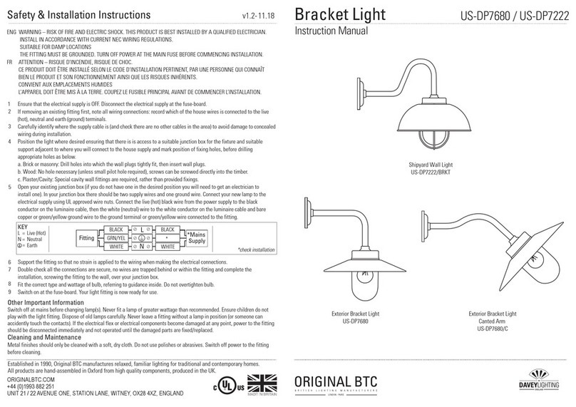 Original BTC US-DP7680 instruction manual