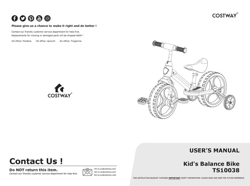 Costway TS10038 user manual