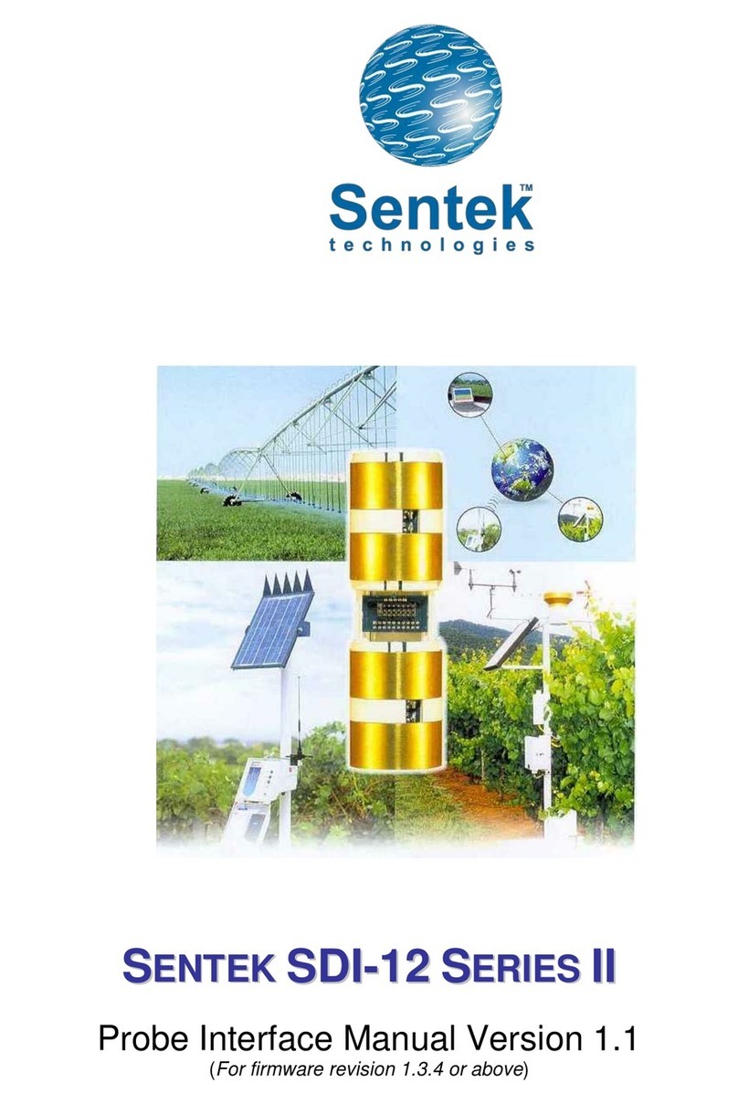 Sentek SDI-12 II Series manual