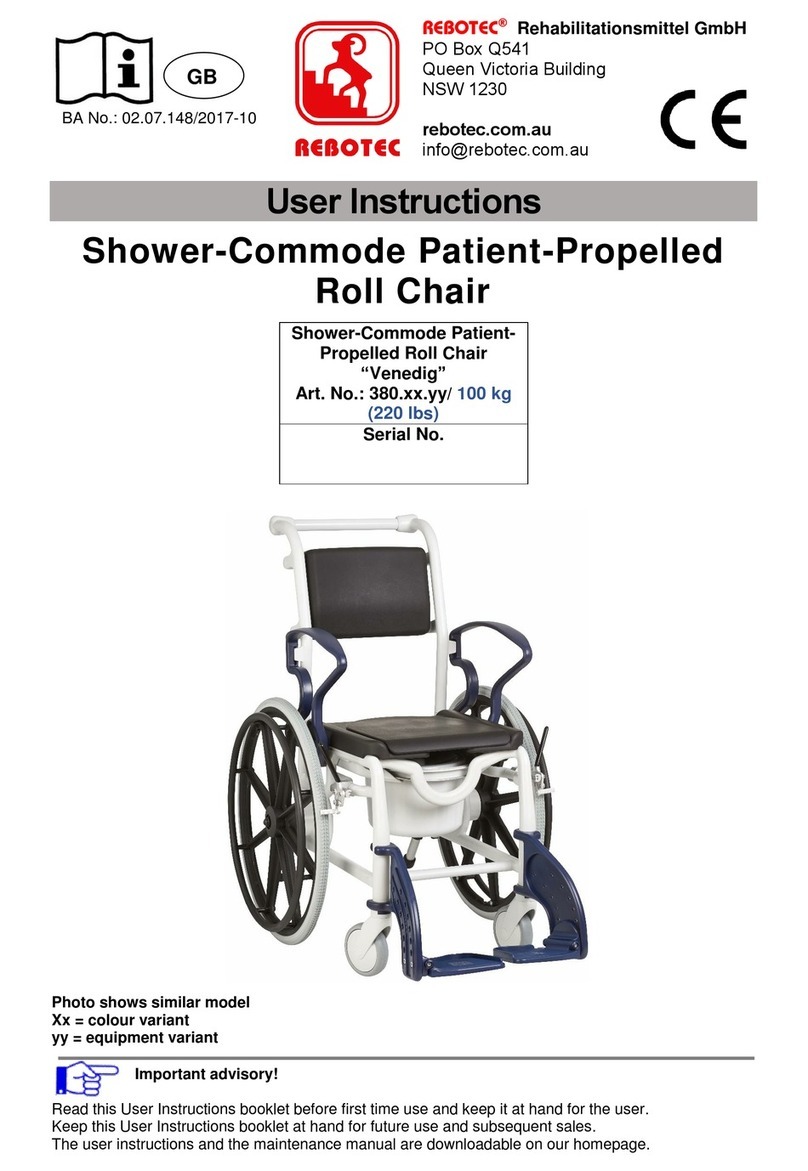 Rebotec Venedig User instructions