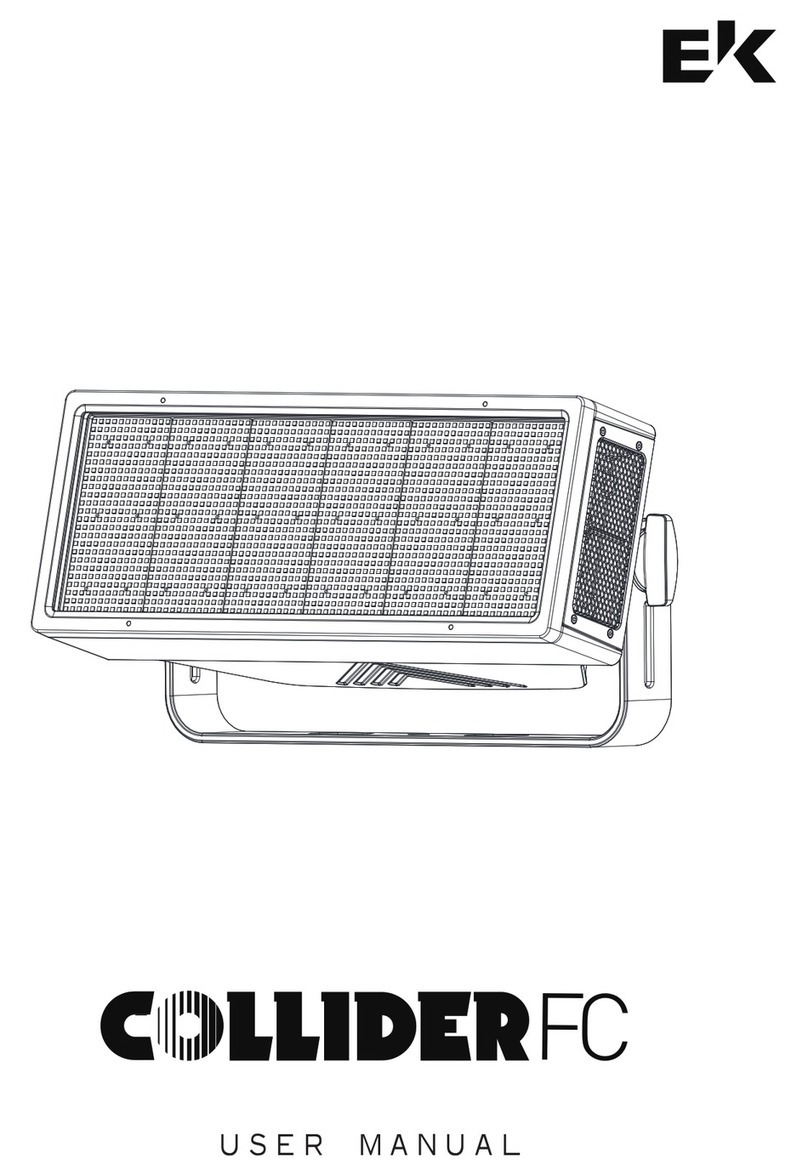 EK COLLIDER FC user manual